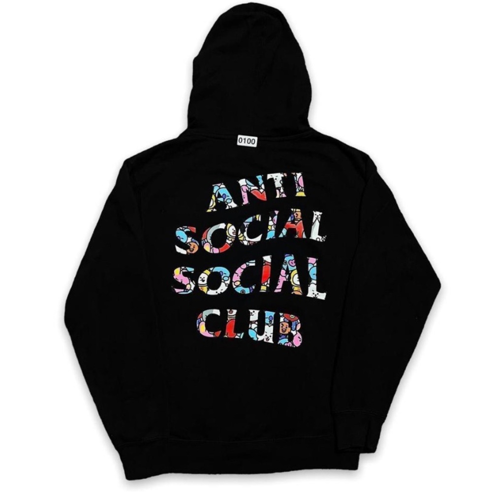 Special BTS Edition Anti Social Social Club Hoodie NEW